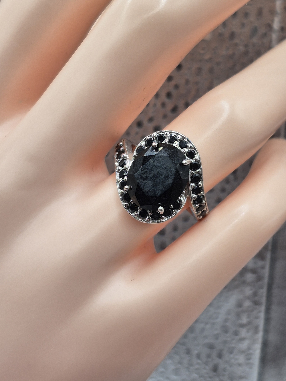 All Sapphire Ring